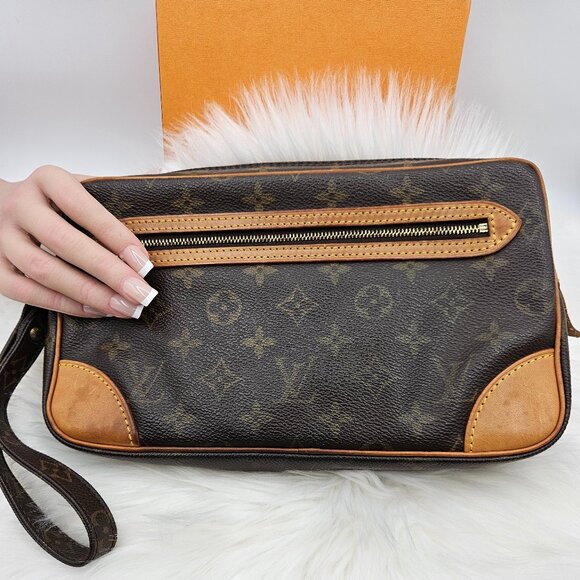 Louis Vuitton  Mono Marly Dragonne GM clutch bag - Picture 4 of 17